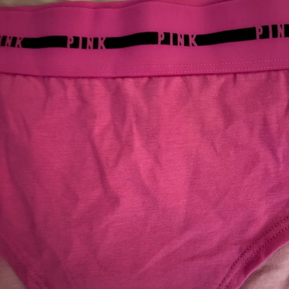 VS PINK LOGO COTTON HIPSTER PANTY - Picture 3 of 8